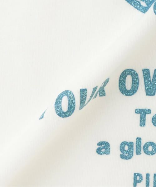 PINK-latte / ピンク ラテ Tシャツ | 【デイリープライス】バックハートラメロゴ半袖Tシャツ | 詳細5