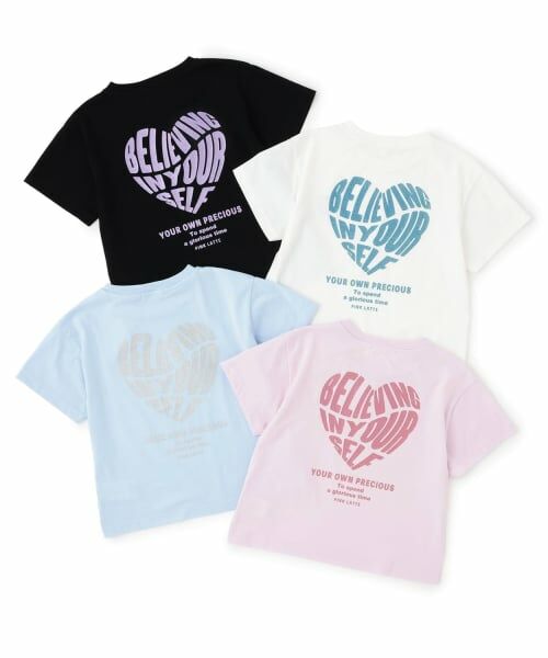 PINK-latte / ピンク ラテ Tシャツ | 【デイリープライス】バックハートラメロゴ半袖Tシャツ | 詳細6