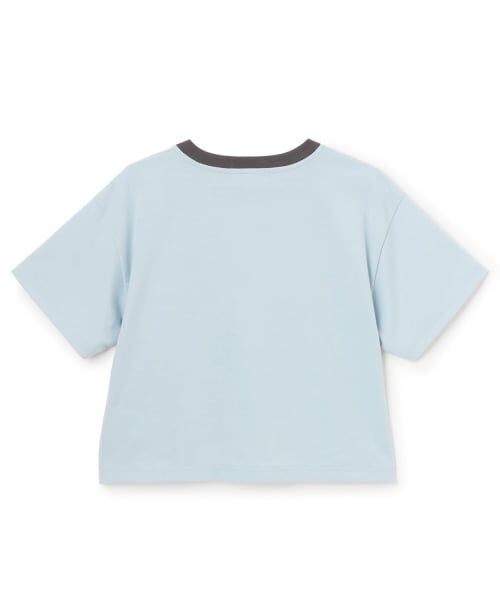 PINK-latte / ピンク ラテ Tシャツ | 【デイリープライス】リボンリンガー半袖Tシャツ | 詳細1