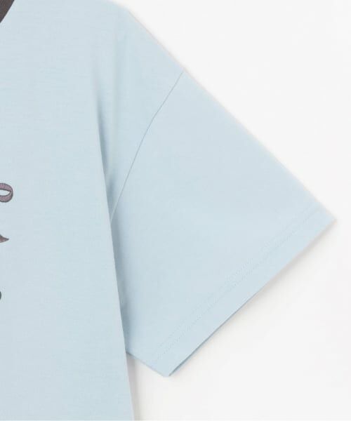 PINK-latte / ピンク ラテ Tシャツ | 【デイリープライス】リボンリンガー半袖Tシャツ | 詳細4