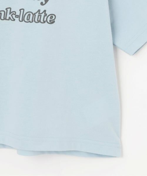 PINK-latte / ピンク ラテ Tシャツ | 【デイリープライス】リボンリンガー半袖Tシャツ | 詳細5