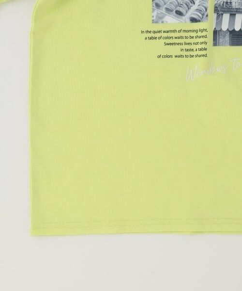 PINK-latte / ピンク ラテ Tシャツ | メッシュ袖切替ドッキングビッグTシャツ | 詳細6