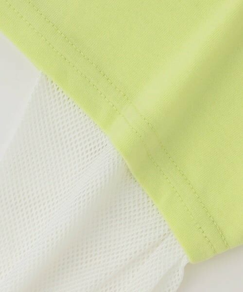 PINK-latte / ピンク ラテ Tシャツ | メッシュ袖切替ドッキングビッグTシャツ | 詳細7