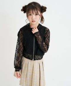 PINK-latte / ピンク ラテ パーカー | 【セットアイテム】レースパーカー＋タンクトップ