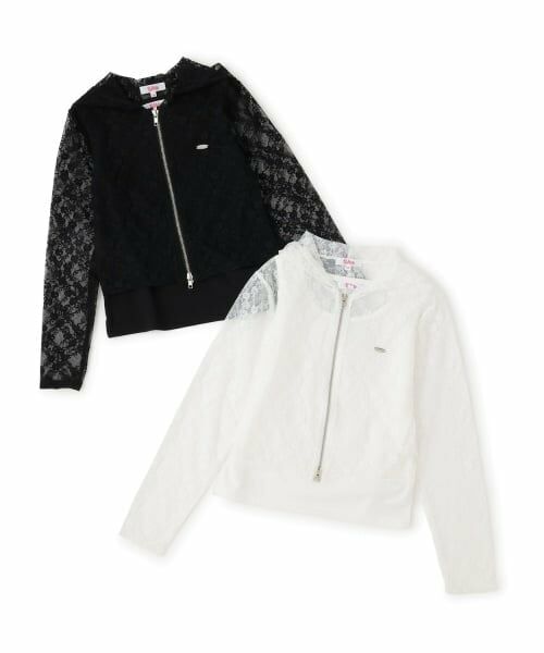 PINK-latte / ピンク ラテ パーカー | 【セットアイテム】レースパーカー＋タンクトップ | 詳細10
