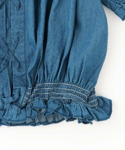 PINK-latte / ピンク ラテ シャツ・ブラウス | レースアップオフショルブラウス | 詳細4