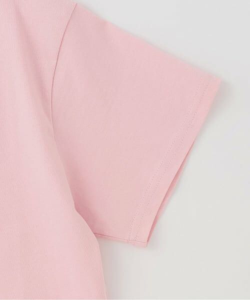PINK-latte / ピンク ラテ Tシャツ | 【別注】ロゴプリントリンガーTシャツ | 詳細3