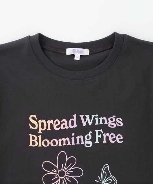 PINK-latte / ピンク ラテ Tシャツ | 【別注】フラワーグラデプリントTシャツ | 詳細2