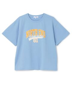 PINK-latte / ピンク ラテ Tシャツ | 【別注】カレッジナンバー発砲プリントTシャツ