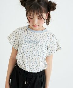 PINK-latte / ピンク ラテ Tシャツ | 【デイリープライス】アソート柄半袖テレコトップス