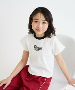 PINK-latte / ピンク ラテ Tシャツ | 【デイリープライス】アソート柄半袖テレコトップス