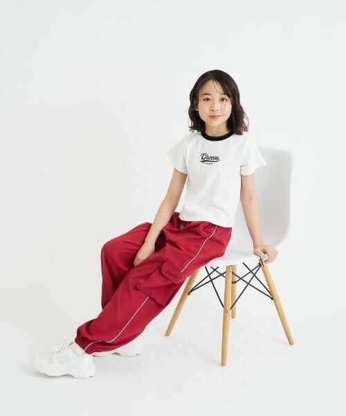 PINK-latte / ピンク ラテ Tシャツ | 【デイリープライス】アソート柄半袖テレコトップス | 詳細11