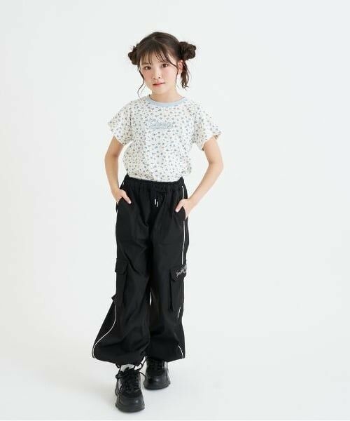 PINK-latte / ピンク ラテ Tシャツ | 【デイリープライス】アソート柄半袖テレコトップス | 詳細13