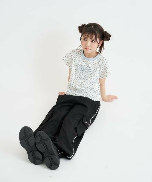 PINK-latte / ピンク ラテ Tシャツ | 【デイリープライス】アソート柄半袖テレコトップス | 詳細14