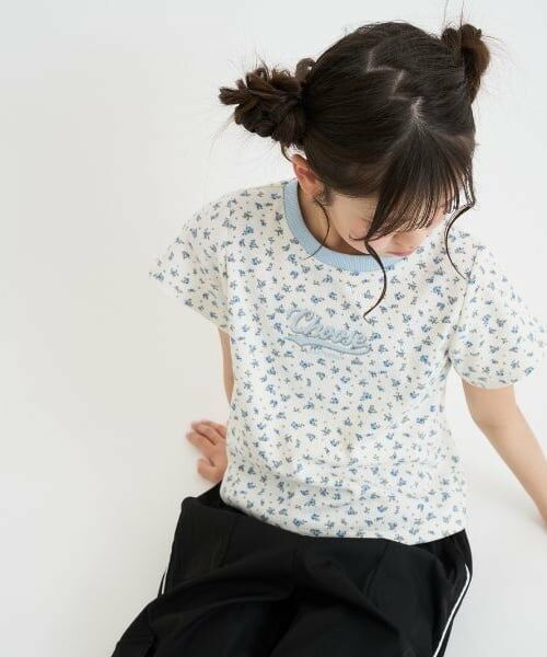 PINK-latte / ピンク ラテ Tシャツ | 【デイリープライス】アソート柄半袖テレコトップス | 詳細15