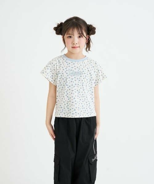 PINK-latte / ピンク ラテ Tシャツ | 【デイリープライス】アソート柄半袖テレコトップス | 詳細20