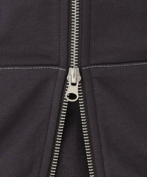 PINK-latte / ピンク ラテ パーカー | ダブルZIPミニウラケ半袖パーカー | 詳細6