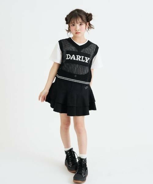 PINK-latte / ピンク ラテ ニット・セーター | 【洗える】メッシュニットベスト＋半袖Tシャツ | 詳細20