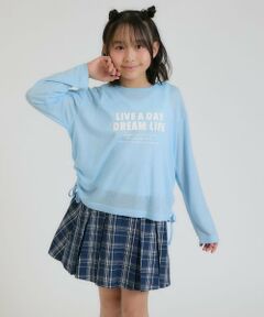 PINK-latte / ピンク ラテ Tシャツ | 【セットアイテム】シアードロストトップス＋タンクトップ