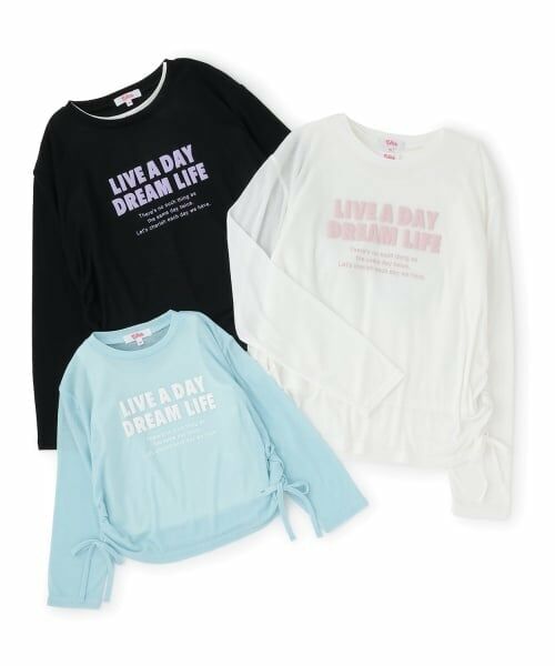 PINK-latte / ピンク ラテ Tシャツ | 【セットアイテム】シアードロストトップス＋タンクトップ | 詳細10