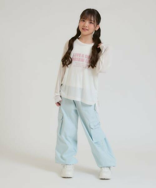 PINK-latte / ピンク ラテ Tシャツ | 【セットアイテム】シアードロストトップス＋タンクトップ | 詳細15