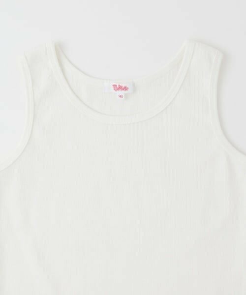 PINK-latte / ピンク ラテ Tシャツ | 【セットアイテム】シアードロストトップス＋タンクトップ | 詳細7