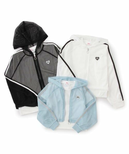 PINK-latte / ピンク ラテ パーカー | 【セットアイテム】メッシュパーカー＋半袖Tシャツ | 詳細11