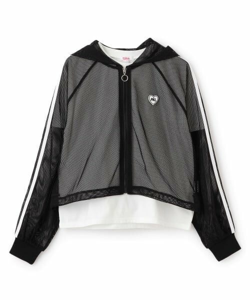 PINK-latte / ピンク ラテ パーカー | 【セットアイテム】メッシュパーカー＋半袖Tシャツ | 詳細14