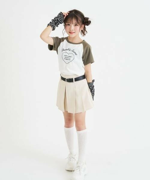 PINK-latte / ピンク ラテ Tシャツ | アームウォーマーつき半袖トップス | 詳細13