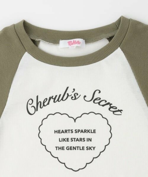 PINK-latte / ピンク ラテ Tシャツ | アームウォーマーつき半袖トップス | 詳細2