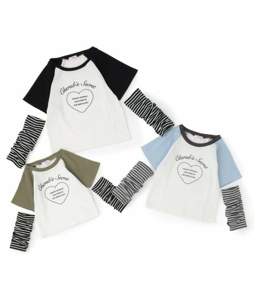 PINK-latte / ピンク ラテ Tシャツ | アームウォーマーつき半袖トップス | 詳細7