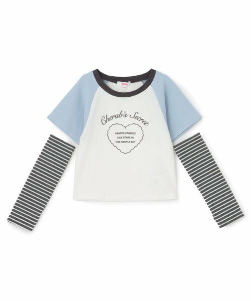 PINK-latte / ピンク ラテ Tシャツ | アームウォーマーつき半袖トップス | 詳細9