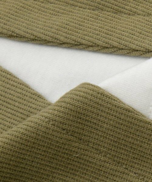 PINK-latte / ピンク ラテ Tシャツ | テレコレースアップ半袖トップス | 詳細7