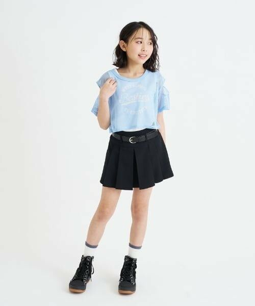 PINK-latte / ピンク ラテ Tシャツ | 【セットアイテム】肩あきメッシュ半袖T＋タンクセット | 詳細21