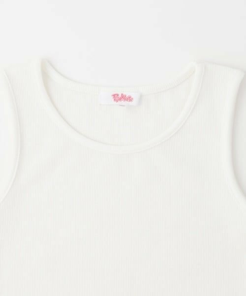 PINK-latte / ピンク ラテ Tシャツ | 【セットアイテム】肩あきメッシュ半袖T＋タンクセット | 詳細6