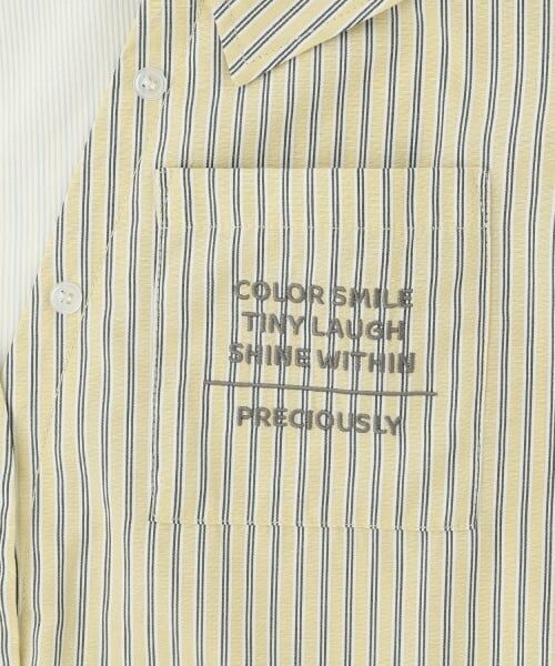 PINK-latte / ピンク ラテ Tシャツ | シャツドッキング半袖プルオーバー | 詳細3