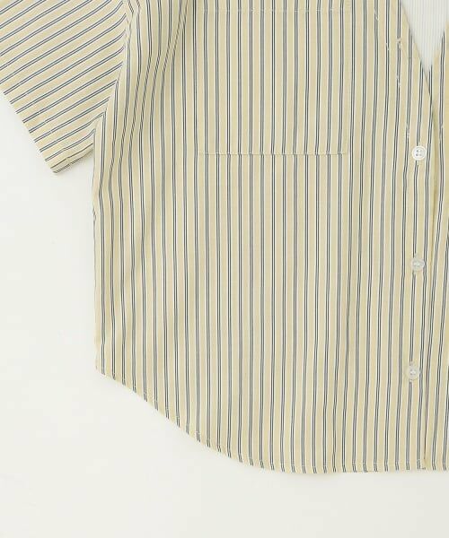 PINK-latte / ピンク ラテ Tシャツ | シャツドッキング半袖プルオーバー | 詳細5