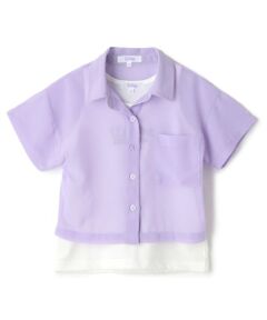 PINK-latte / ピンク ラテ シャツ・ブラウス | 【別注】シアーシャツ＋タンクセット