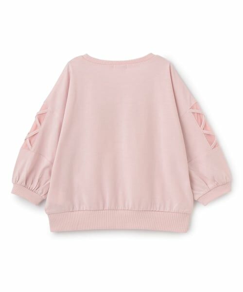 PINK-latte / ピンク ラテ スウェット | 【別注】エンボス7分丈プルオーバー | 詳細1