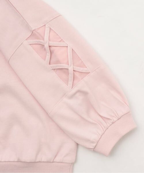 PINK-latte / ピンク ラテ スウェット | 【別注】エンボス7分丈プルオーバー | 詳細6