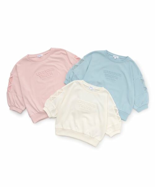 PINK-latte / ピンク ラテ スウェット | 【別注】エンボス7分丈プルオーバー | 詳細8