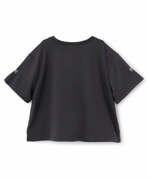 PINK-latte / ピンク ラテ Tシャツ | 裾ドロストりぼんタック半袖Tシャツ | 詳細1