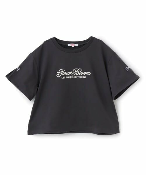 PINK-latte / ピンク ラテ Tシャツ | 裾ドロストりぼんタック半袖Tシャツ | 詳細12