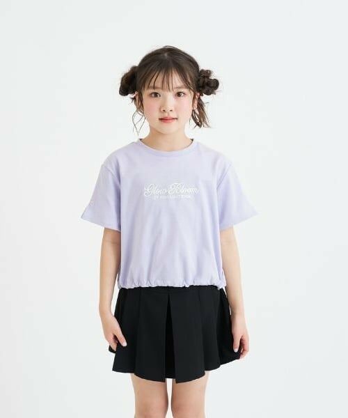 PINK-latte / ピンク ラテ Tシャツ | 裾ドロストりぼんタック半袖Tシャツ | 詳細25