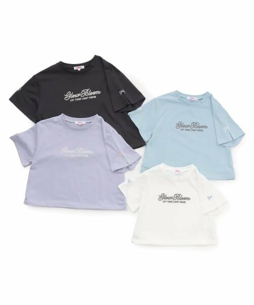 PINK-latte / ピンク ラテ Tシャツ | 裾ドロストりぼんタック半袖Tシャツ | 詳細8