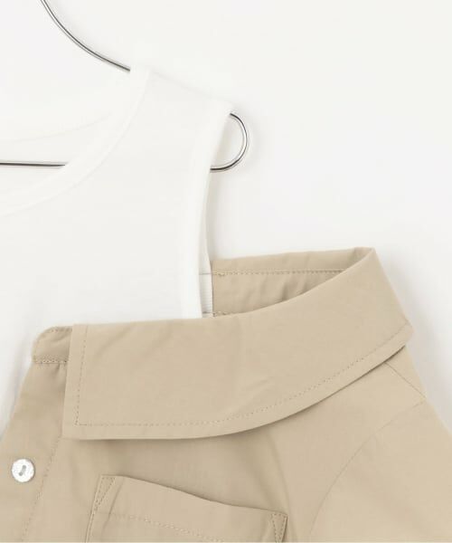 PINK-latte / ピンク ラテ シャツ・ブラウス | 【別注】肩あきシャツドッキングトップス | 詳細3