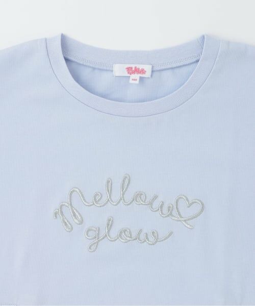 PINK-latte / ピンク ラテ Tシャツ | アソート柄レースアップ半袖Tシャツ | 詳細2