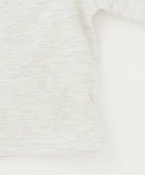 PINK-latte / ピンク ラテ Tシャツ | 袖メッシュハーフジップ半袖Tシャツ | 詳細4