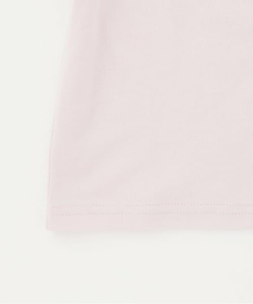 PINK-latte / ピンク ラテ Tシャツ | 【接触冷感】キラキラカレッジリンガー半袖Tシャツ | 詳細4