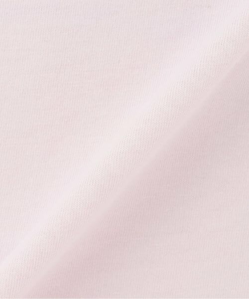 PINK-latte / ピンク ラテ Tシャツ | 【接触冷感】キラキラカレッジリンガー半袖Tシャツ | 詳細6